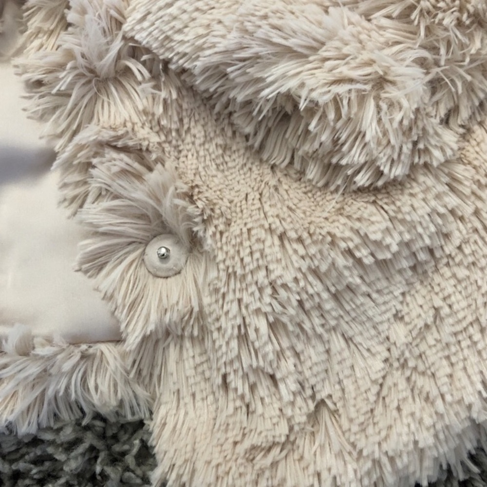 Sanctuary Cream Faux Fur Jacket - Picture 5 of 8